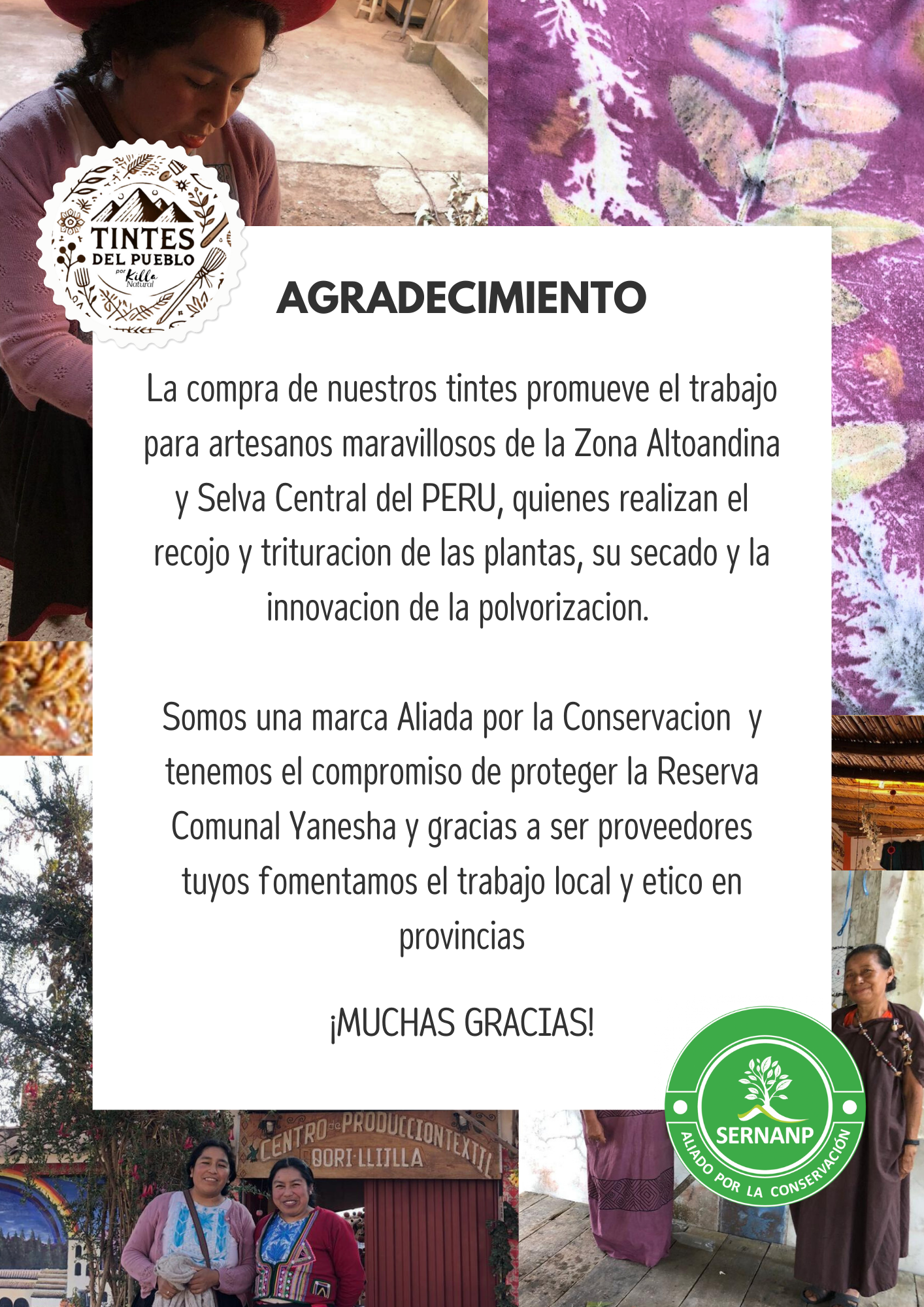 Dyes of the People - 100% Natural Red