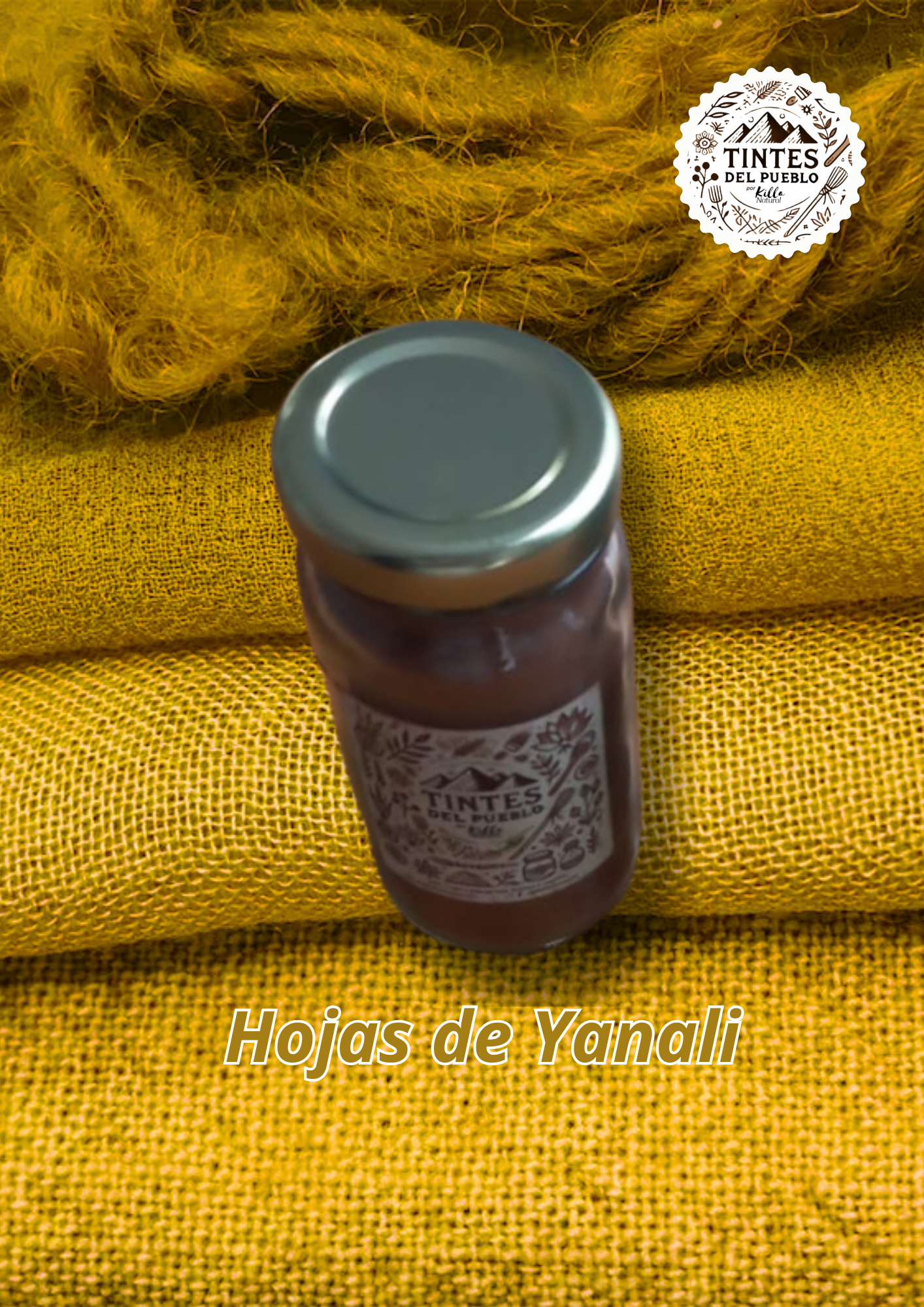 Dyes of the People - 100% Natural Yellow