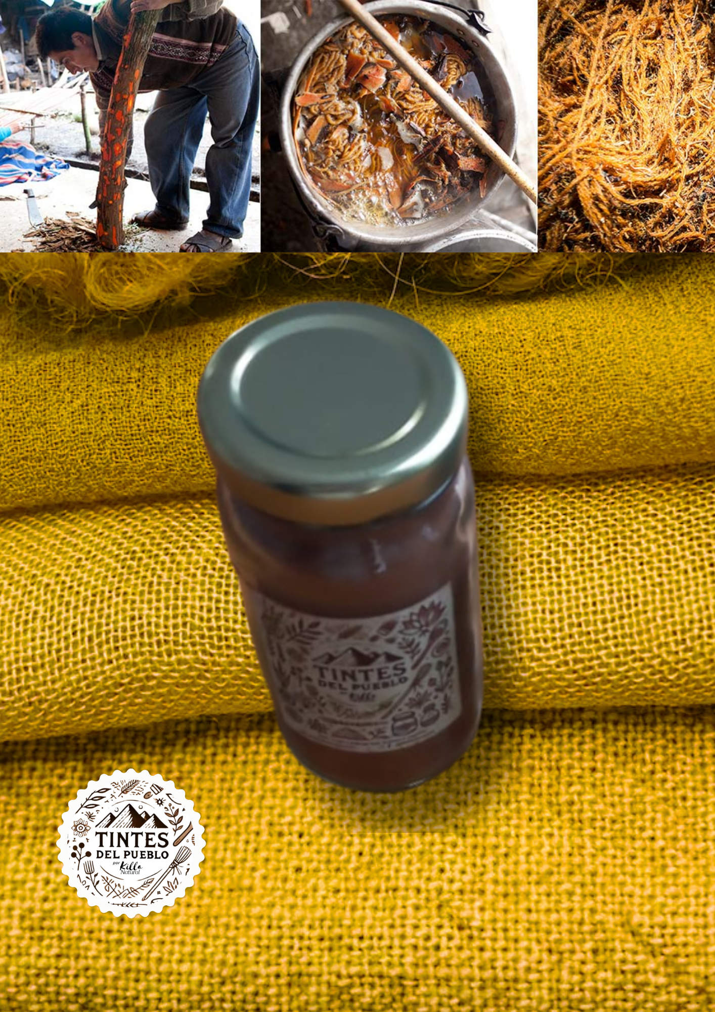 Dyes of the People - 100% Natural Yellow