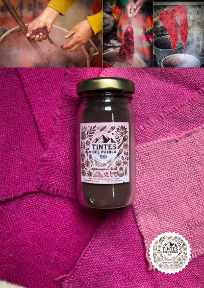 Dyes of the People - 100% Natural Pink Fuchsia