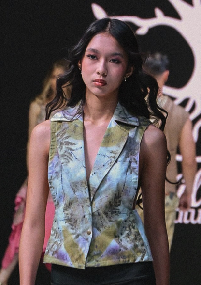 Chaleco Reyna flores