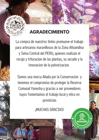 Dyes of the People - 100% Natural Yellow