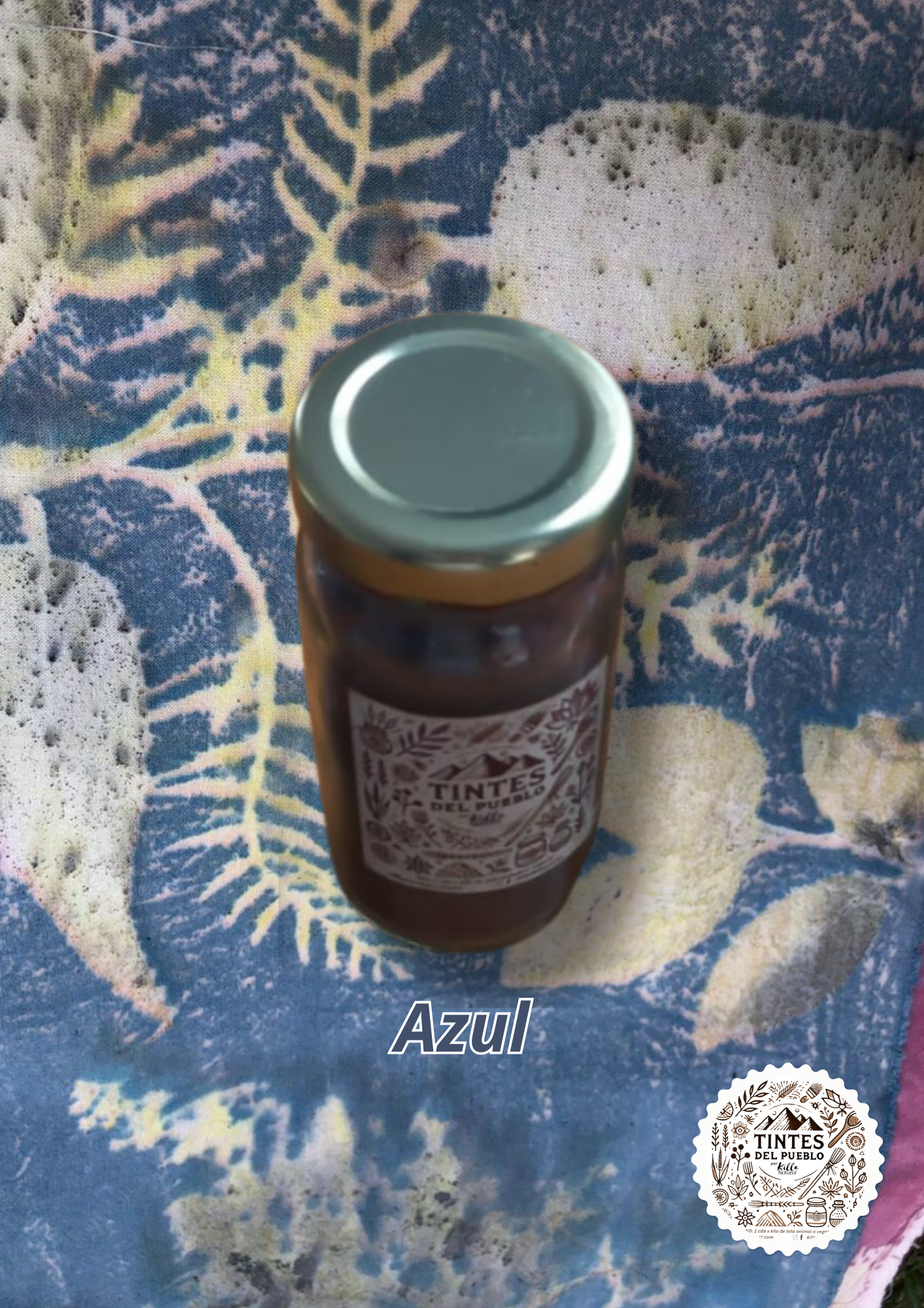 Dyes of the People - 100% Natural Blue