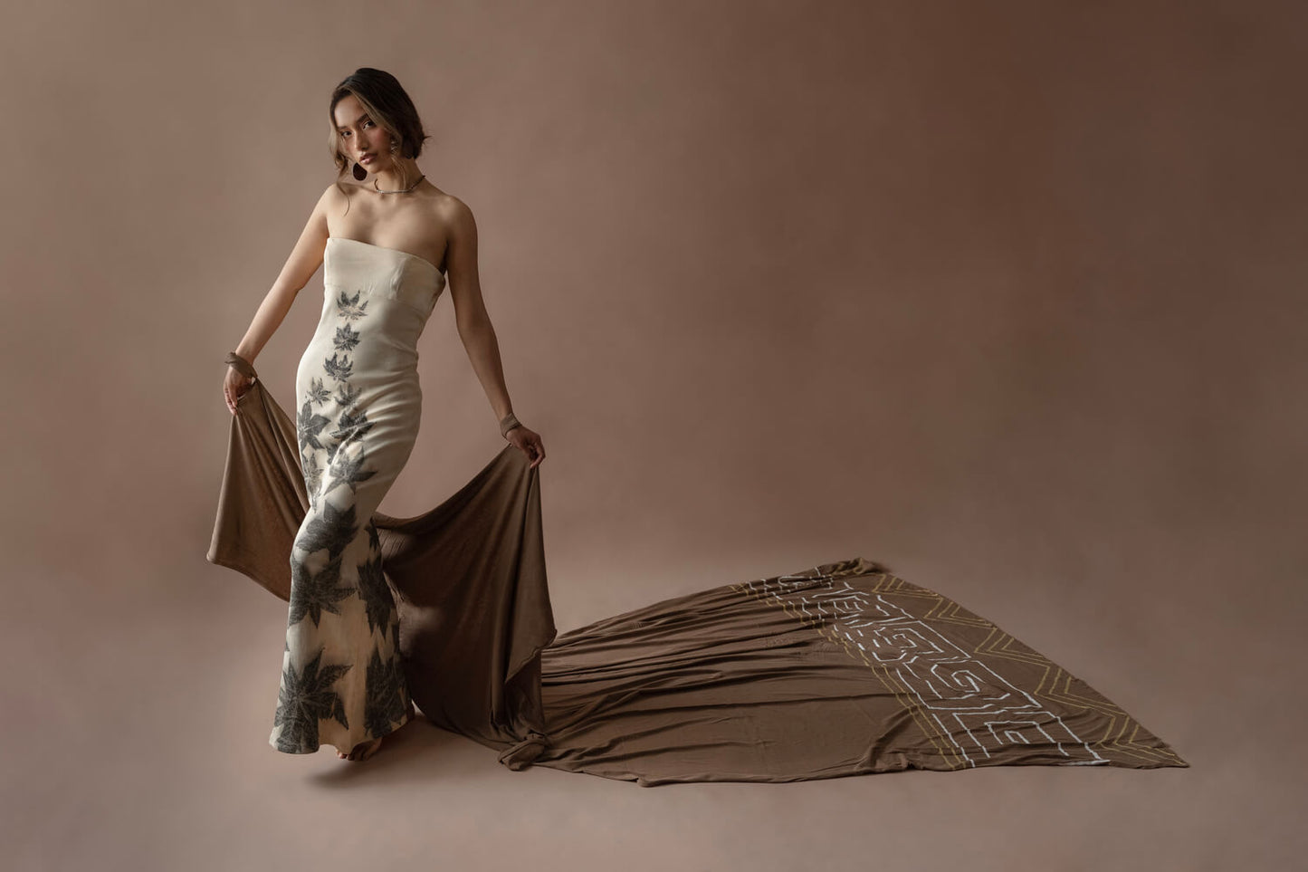 Vestido Río profundo